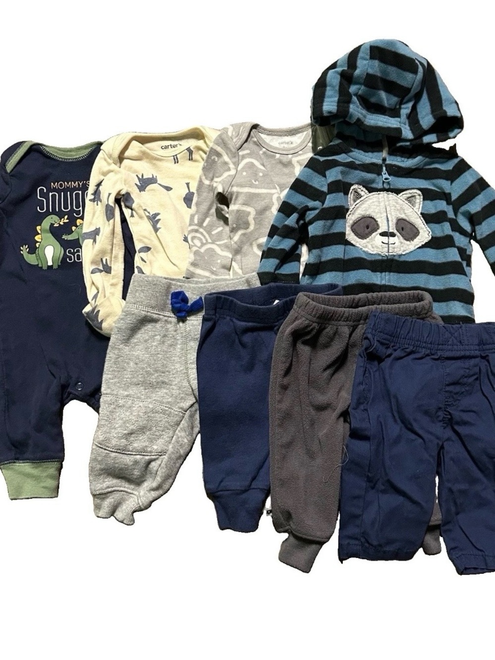 Baby Boy Clothing Coat Bodysuits Pants Size 0-3 Months